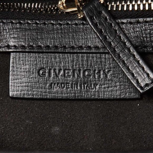 Givenchy Black Grained Leather Pandora Box Mini Crossbody Bag - Picture 10 of 12